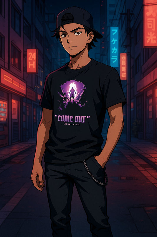 christian bible scripture anime shirt